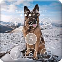 Clever German Shepherd Dog HD Lock Screen on 9Apps