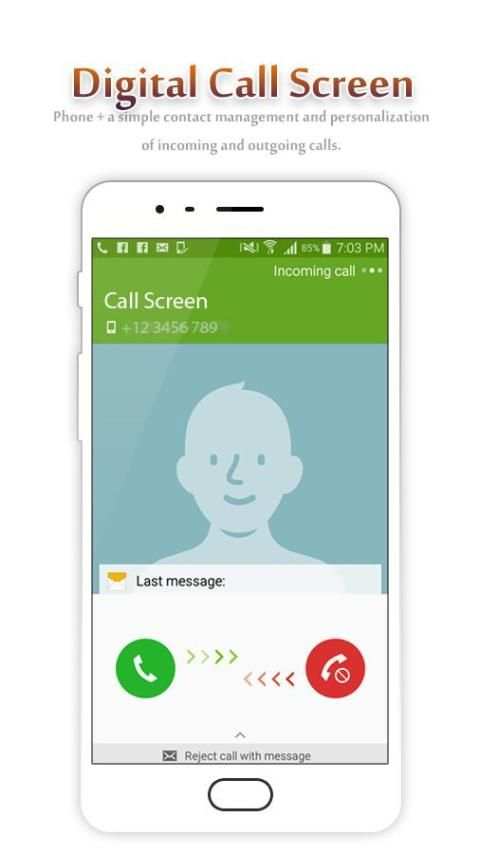Digital Caller Screen скриншот 4