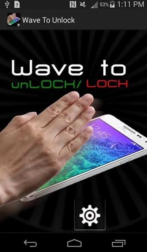 Wave to Unlock/ Lock screenshot 2