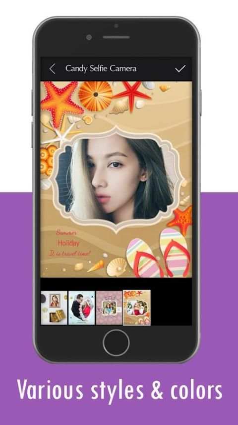 Candy Selfie Cameras screenshot 2