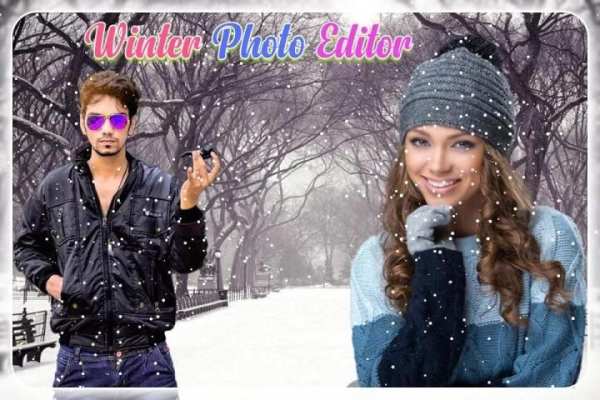 Winter Photo Editor & Winter Photo Frame screenshot 5