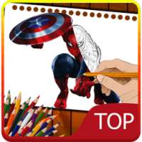 How To draw Spider-Man