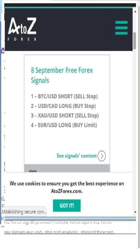 200pips forex signal screenshot 4
