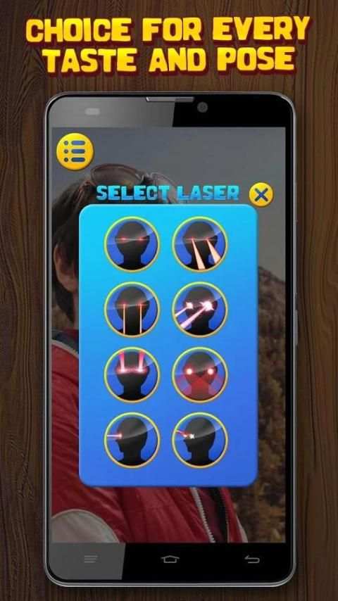 Photo Effects Laser From Eye screenshot 1