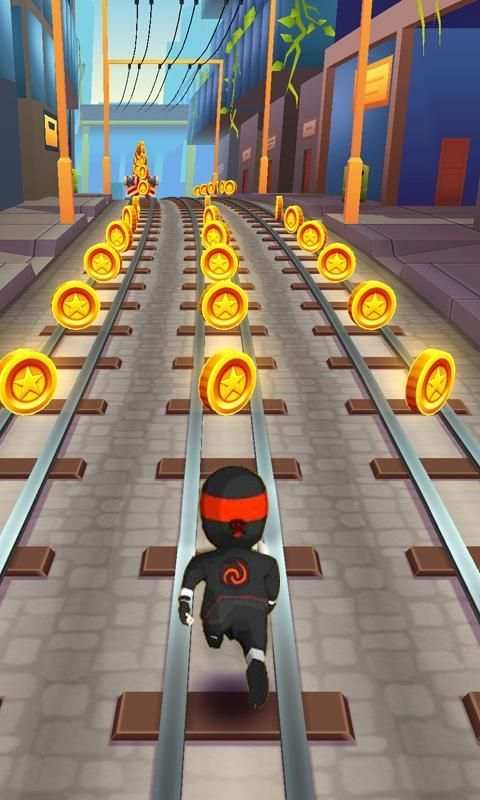 Subway Runner Ninja screenshot 1