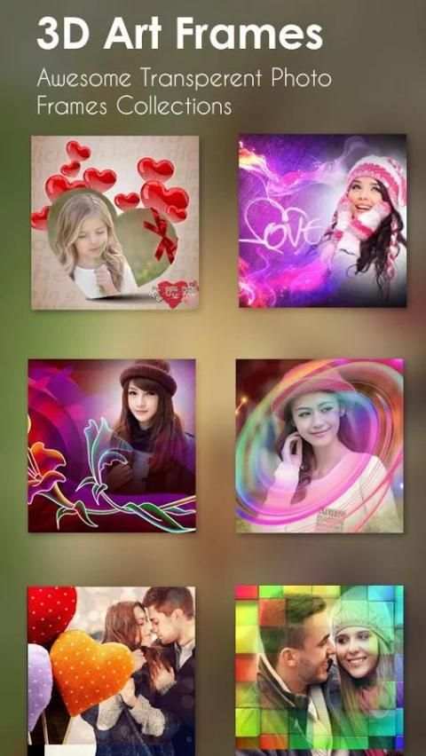 3D Art Photo Effect 3 تصوير الشاشة