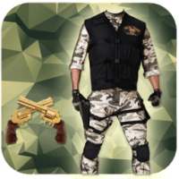 Commando Photo Suit Editor-Army Soldier in Uniform on 9Apps