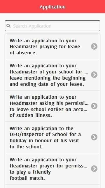 Letters and Applications screenshot 3