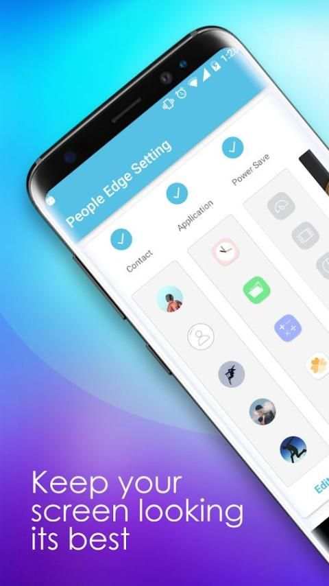 Edge Screen for Galaxy Note 8 - S8 скриншот 1