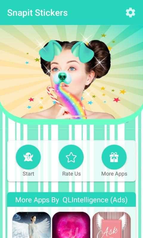 Snapit Fun Stickers скриншот 6