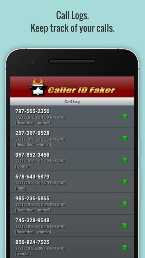 Caller ID Faker & Recorder App screenshot 2