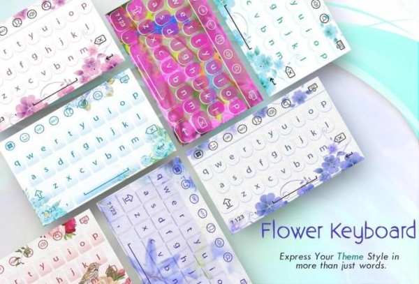 Flowers Keyboard screenshot 7