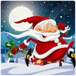 Angry Santa Claus - Running Game иконка