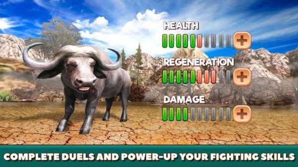 Angry Buffalo Fighting: Crazy Bull Fight Game screenshot 3