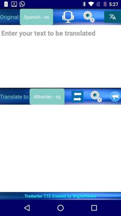 Traductor T73 screenshot 7