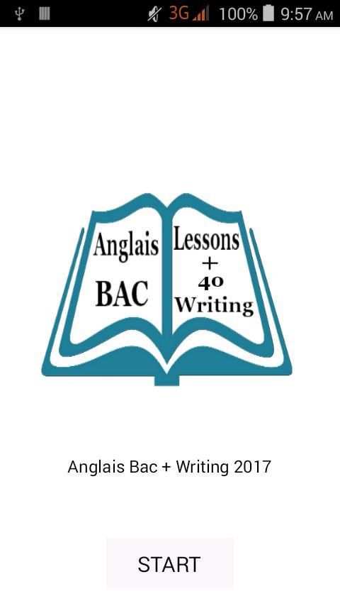 Anglais Lessons Bac + Writing 2017 screenshot 5