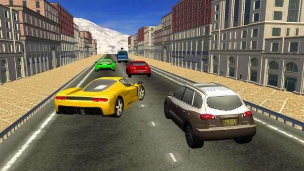 Car Highway Traffic Nitro Racing скриншот 4
