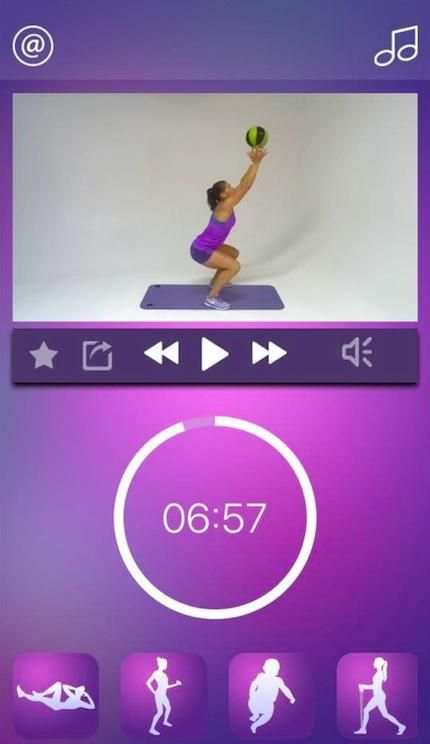Medicine Ball Workout - Fitness Exercises Routine screenshot 10