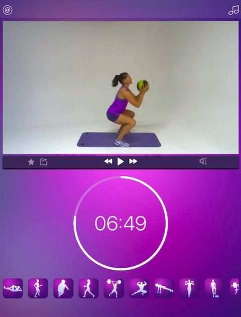 Medicine Ball Workout - Fitness Exercises Routine screenshot 5