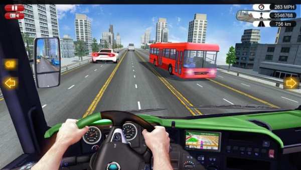 Traffic BUS Racer screenshot 3