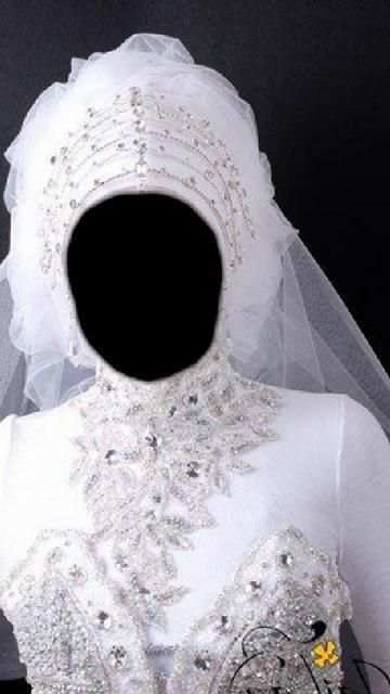 Hijab Girl Wedding Photo Frames 1 تصوير الشاشة