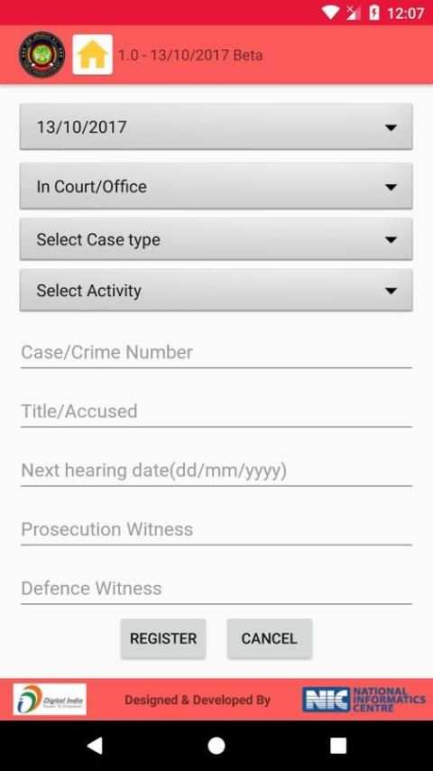 eProsecution स्क्रीनशॉट 5