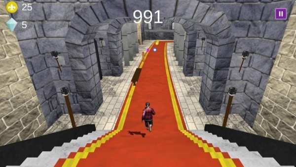 Uncle Majboor Temple Princess 3D Run Rabia 2 تصوير الشاشة