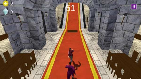 Uncle Majboor Temple Princess 3D Run Rabia 5 تصوير الشاشة