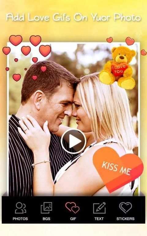 Love Photos Video Maker स्क्रीनशॉट 3