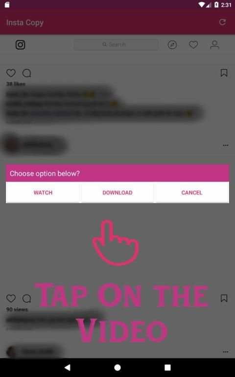 Insta Copy - Save Photo & Video From Instagram screenshot 1