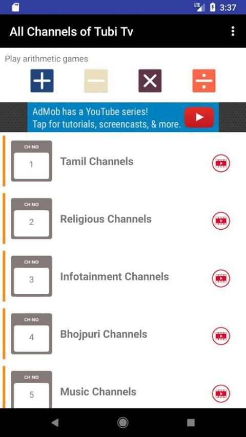 All Tubi Tv Channels screenshot 3