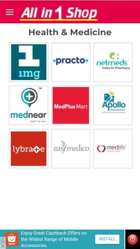 ALL in One SHOPPING App screenshot 1