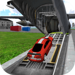 ikon Mobil Cargo Pesawat Transporta