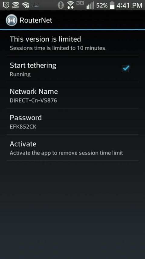 RouterNet-Wifi Repeater screenshot 1