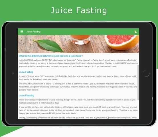 Juice Fasting - The Complete Guide on 9Apps