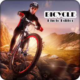 Bicycle Photo Editor : Cycle Photo Frame أيقونة