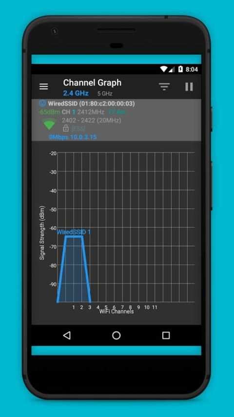 Wifi Analyzer screenshot 2