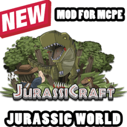 Jurassic Park for Minecraft PE Mod icon