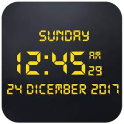 Digital Clock Live Wallpaper