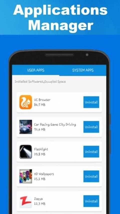 Cache Cleaner - Clean phone Ram Booster 2018 screenshot 1