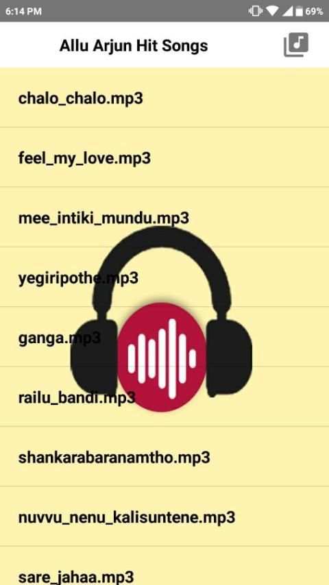 Allu Arjun Hit Songs स्क्रीनशॉट 3
