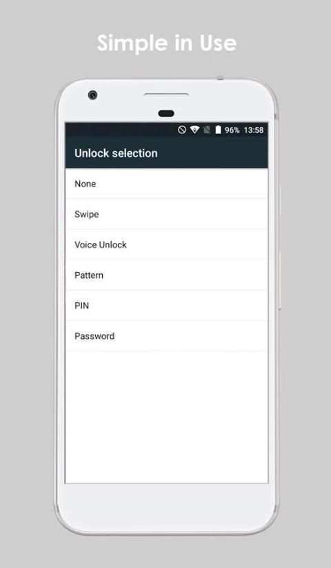 Personalized Santa Claus For Kids PIN Lock Screen screenshot 1