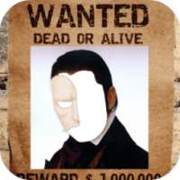 Wanted Face Photo Frames on 9Apps