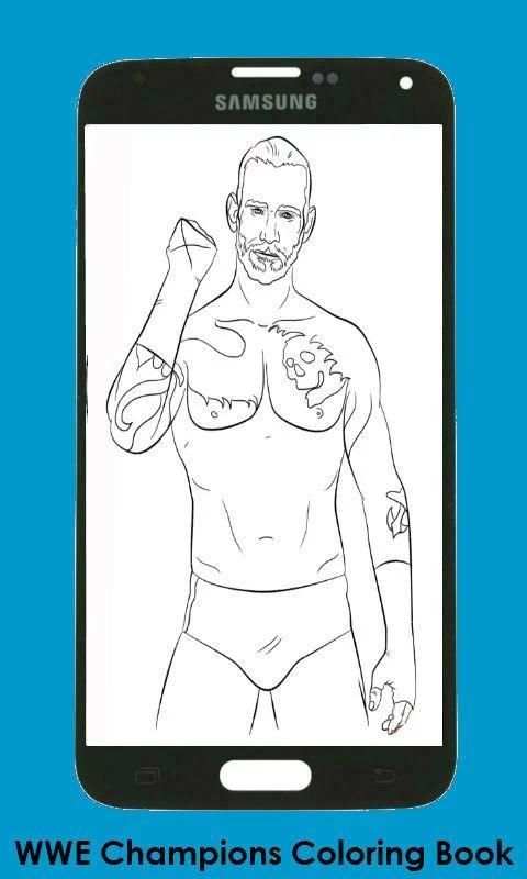 Coloring Book For WWE Champions 2K 2 تصوير الشاشة