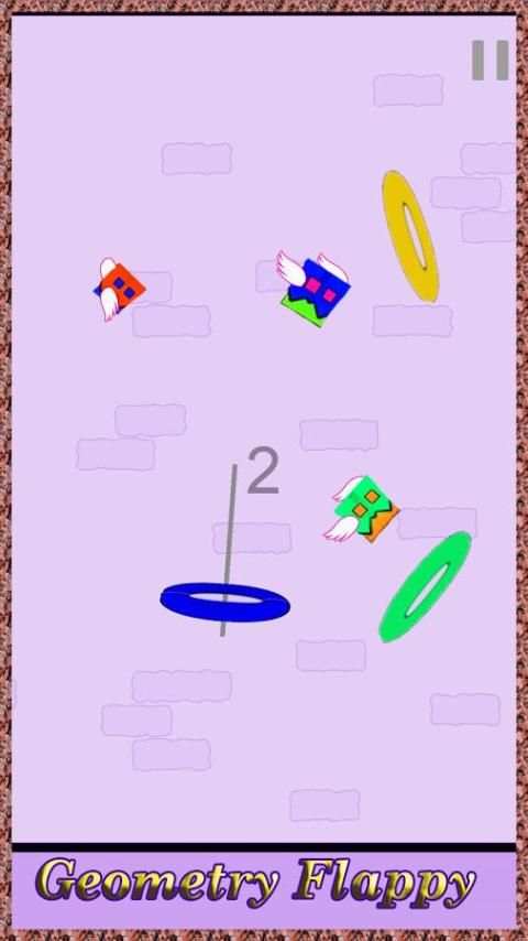 Geometry Flappy Dash screenshot 2