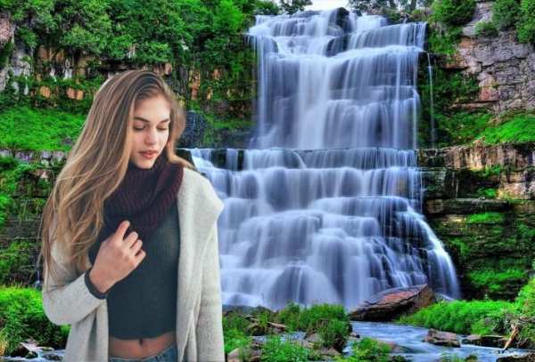 Waterfall Photo Frames скриншот 2