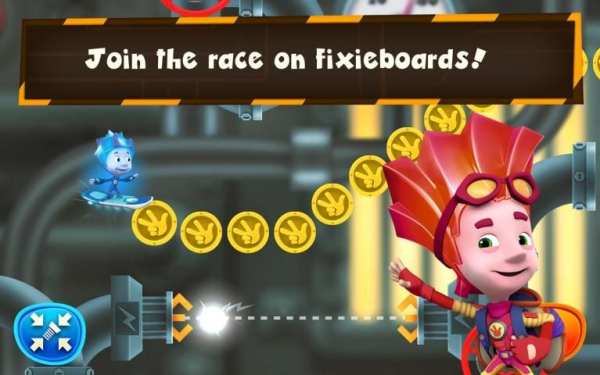 Fiksiki Sky Run: Endless Games screenshot 5