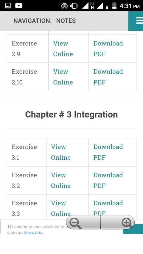 Math Fsc(I&II) KeyBook and Notes screenshot 2