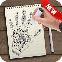 Drawing Henna Tattoo иконка