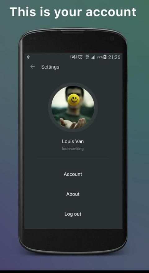 Slapchat - Encrypted Chat Messenger screenshot 1